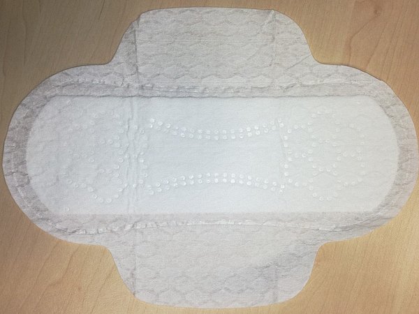 Eine Binde mit Flügeln